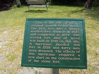 San Marcos de Apalache Marker. Click for full size. San Marcos de Apalache Marker image. Click for full size.