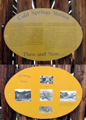 The Pony Express Marker. Click for full size. The Pony Express Marker image. Click for full size.