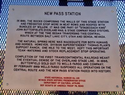 New Pass Station Marker image. Click for full size.