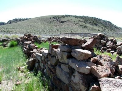 Remains of New Pass Station image. Click for full size.