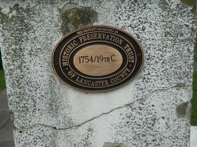 Lancaster Historic Preservation Trust Marker at Leacock Church image. Click for full size.