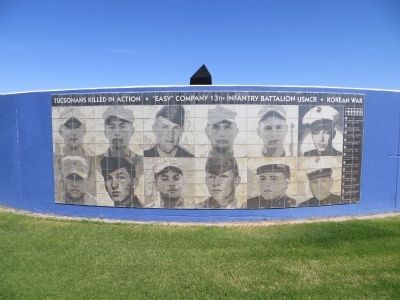 Tucsonans Killed in Action Marker image. Click for full size.