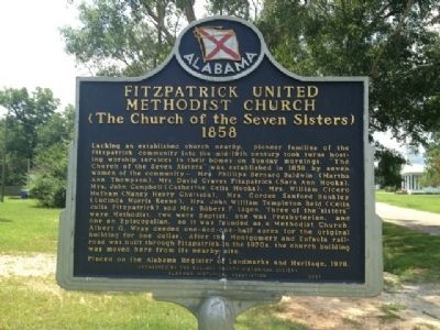 Fitzpatrick United Methodist Church Marker image. Click for full size.