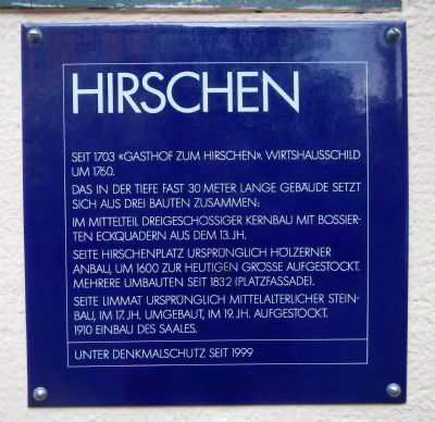 Hirschen Marker image. Click for full size.