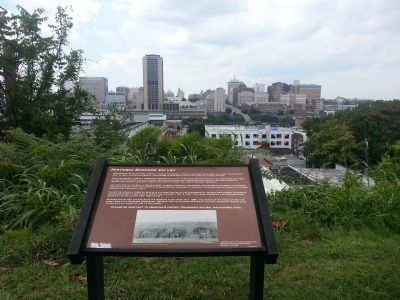 Historic Shockoe Valley Marker. Click for full size. Historic Shockoe Valley Marker image. Click for full size.