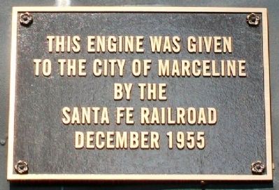 Santa Fe 2546 Donor Marker. Click for full size. Santa Fe 2546 Donor Marker image. Click for full size.