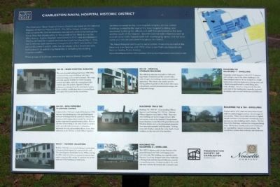 Charleston Naval Hospital Historic District Marker image. Click for full size.