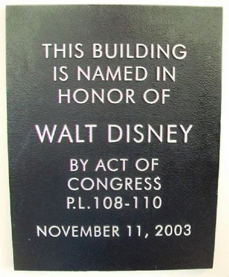 Walt Disney Post Office Marker image. Click for full size.