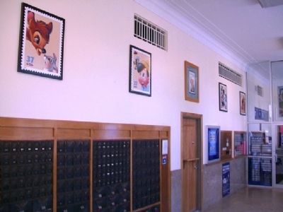 Walt Disney Post Office Lobby image. Click for full size.