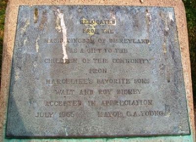 Disneyland's Midget Autopia Marker. Click for full size. Disneyland's Midget Autopia Marker image. Click for full size.