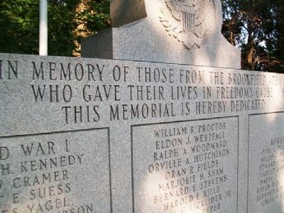 War Memorial Detail image. Click for full size.