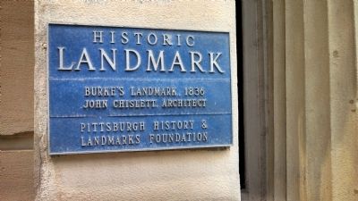 Burke's Landmark Marker. Click for full size. Burke's Landmark Marker image. Click for full size.