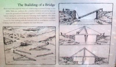 [Covered Bridge] Truss Structures and Truss Variations Marker - Building image. Click for full size.