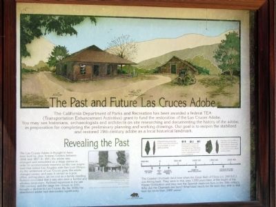 The Past and Future Las Cruces Adobe Marker image. Click for full size.