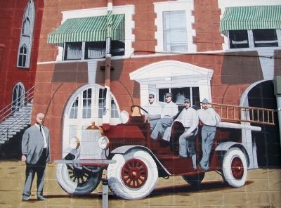 Heroes in History Mural Detail. Click for full size. Heroes in History Mural Detail image. Click for full size.
