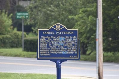 Samuel Patterson Marker image. Click for full size.
