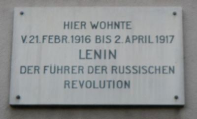 Lenin Marker. Click for full size. Lenin Marker image. Click for full size.