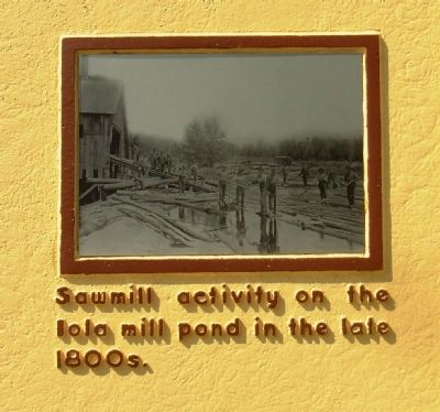 Iola’s Early History Marker. Click for full size. Iola’s Early History Marker image. Click for full size.