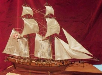 <center>Model of USRC Mercury<br> at Graveyard of the Atlantic Museum in Hatteras, NC</center> image. Click for full size.