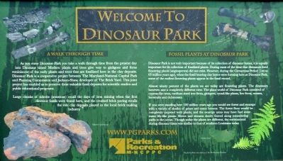 Welcome to Dinosaur Park Marker image. Click for full size.