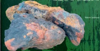 Siderite (ironstone). Click for full size. Siderite (ironstone) image. Click for full size.