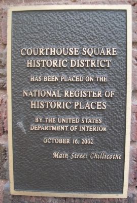 601-605 Locust Street NRHP Marker image. Click for full size.