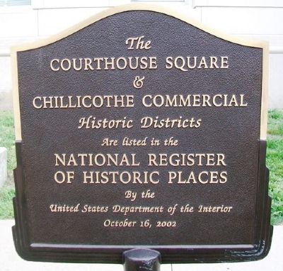 Livingston County Courthouse Historic Districts Marker image. Click for full size.