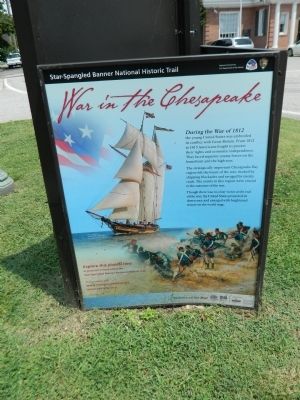 War in the Chesapeake Marker. Click for full size. War in the Chesapeake Marker image. Click for full size.