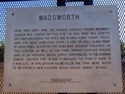 Wadsworth Marker image. Click for full size.