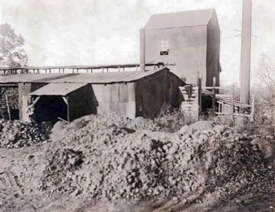 Muirkirk Furnace, 1925 image. Click for full size.