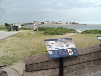 Battle of Sullivan’s Island Marker. Click for full size. Battle of Sullivan’s Island Marker image. Click for full size.