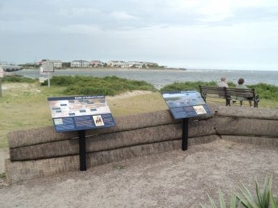 Markers on Sullivan’s Island. Click for full size. Markers on Sullivan’s Island image. Click for full size.