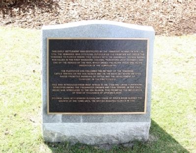 Beaufort South Carolina Tricentennial Plaque 3. Click for full size. Beaufort South Carolina Tricentennial Plaque 3 image. Click for full size.