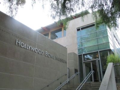 Hollywood Bowl Museum image. Click for full size.