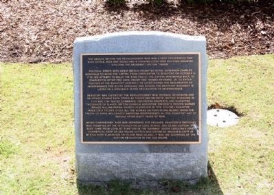 Beaufort South Carolina Tricentennial Plaque 4. Click for full size. Beaufort South Carolina Tricentennial Plaque 4 image. Click for full size.