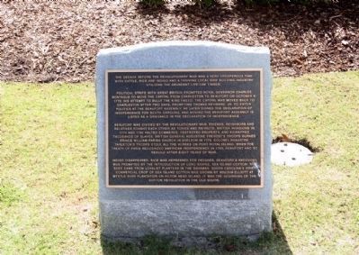 Beaufort South Carolina Tricentennial Plaque 4 image. Click for full size.