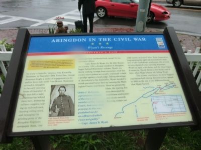 Abingdon in the Civil War Marker image. Click for full size.
