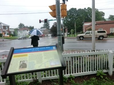 Abingdon in the Civil War Marker image. Click for full size.