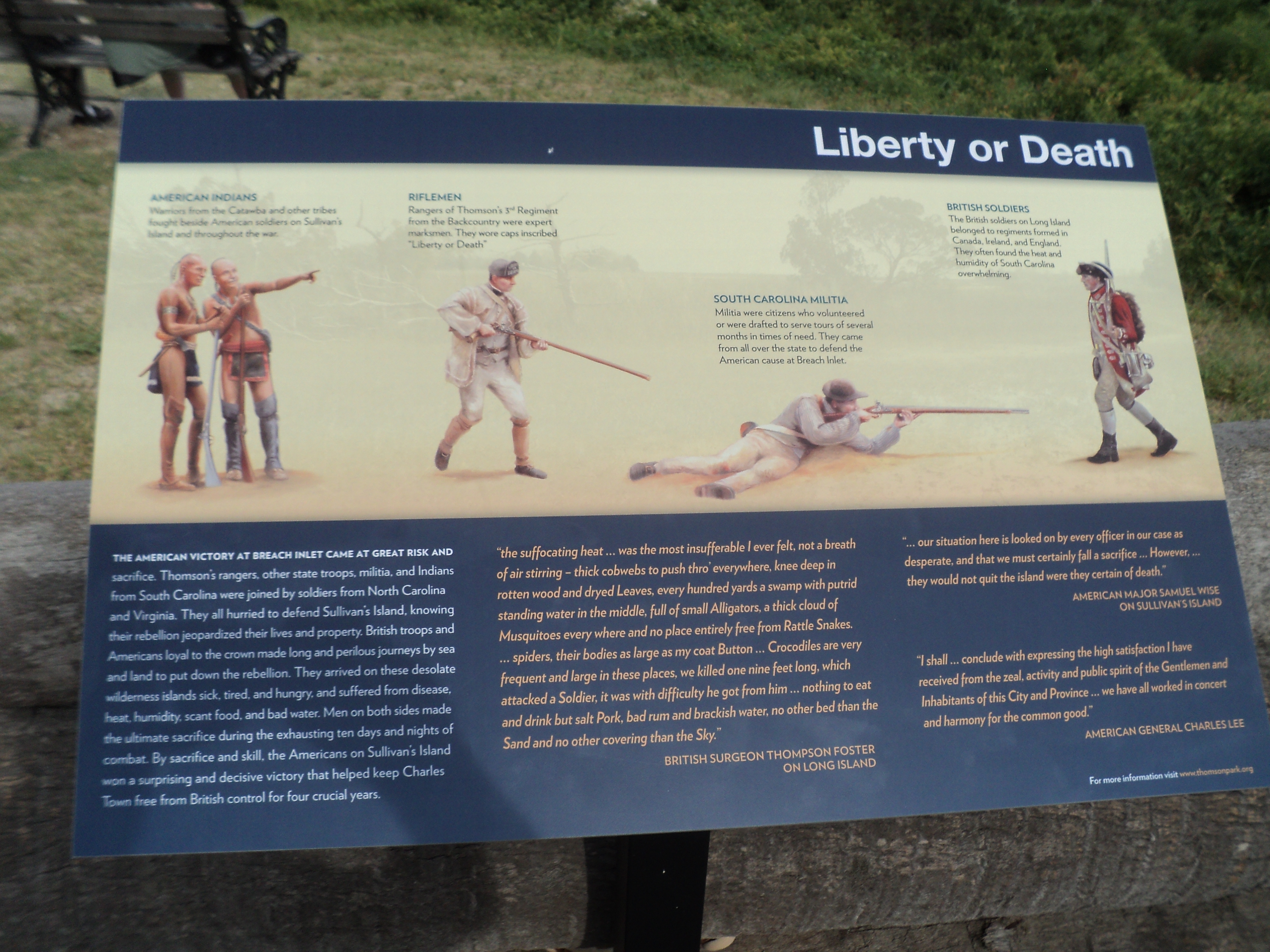 Liberty or Death Marker