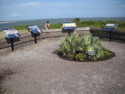 Markers in Thomson Park. Click for full size. Markers in Thomson Park image. Click for full size.