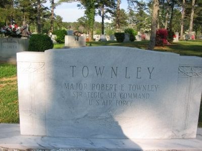 Major Robert E. Townley Marker. Click for full size. Major Robert E. Townley Marker image. Click for full size.