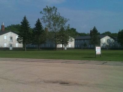 Savanna Army Depot Buildings Viewed from the Marker image. Click for full size.