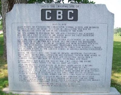 Chillicothe Business College Marker. Click for full size. Chillicothe Business College Marker image. Click for full size.