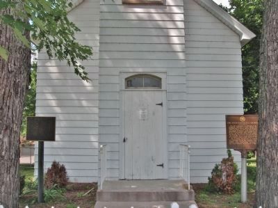 The Salem Evangelical Church Marker image. Click for full size.