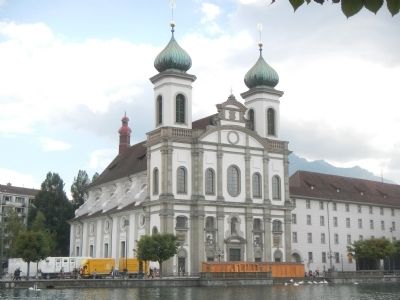 Jesuitenkirche. Click for full size. Jesuitenkirche image. Click for full size.