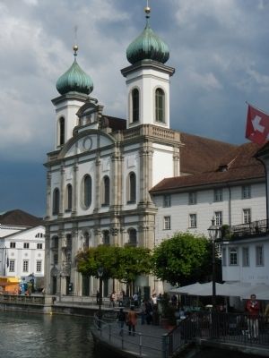 Jesuitenkirche. Click for full size. Jesuitenkirche image. Click for full size.