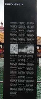 Kapellbrücke Marker. Click for full size. Kapellbrücke Marker image. Click for full size.