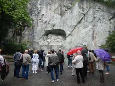 The Lion Monument. Click for full size. The Lion Monument image. Click for full size.