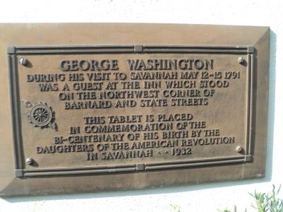 George Washington Marker image. Click for full size.