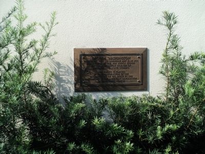 George Washington DAR Marker image. Click for full size.